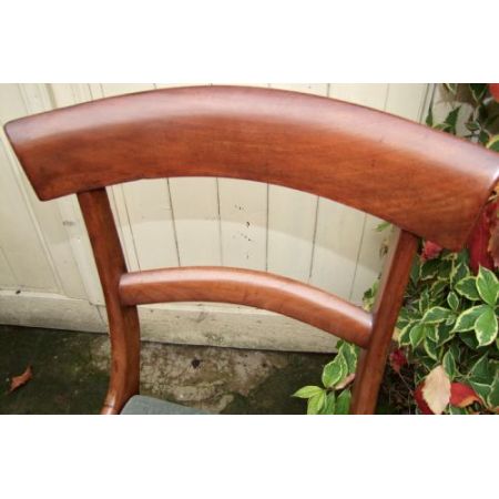 6 Antike Englische Mahagoni Esszimmerstühle ca. 19. Jh.