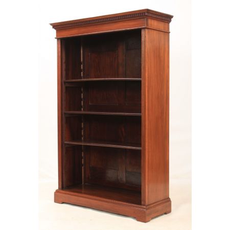 Englisches Antikes Paar Nussbaum Bücherregale ca. 1890