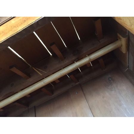 Englischer Antiker Eichen Kleiderschrank ca. 19. Jh.