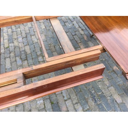 Viktorianischer antiker Esstisch Mahagoni englisch ca 1850