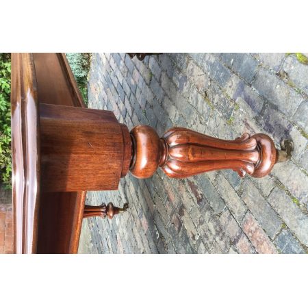 Viktorianischer antiker Esstisch Mahagoni englisch ca 1850