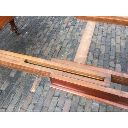 Viktorianischer antiker Esstisch Mahagoni englisch ca 1850