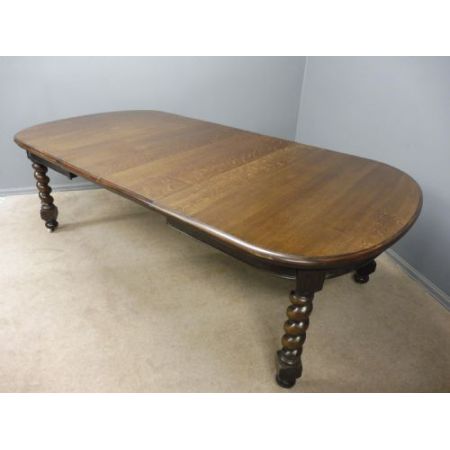 Viktorianischer englischer Eichen Esstisch orignal antik ca 1890