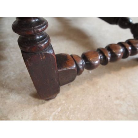 Queen Anne Eichen Esstisch antik englisch ca 1700