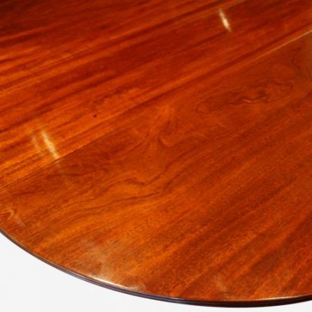 Englischer Regency Mahagoni Esstisch original antik ca 1920