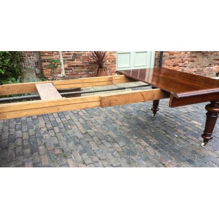 Viktorianischer Mahagoni Esstisch antik ca 1850