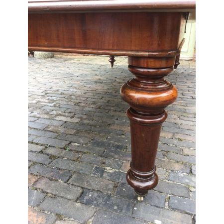 Viktorianischer Mahagoni Esstisch antik ca 1850