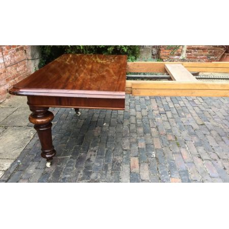 Viktorianischer Mahagoni Esstisch antik ca 1850