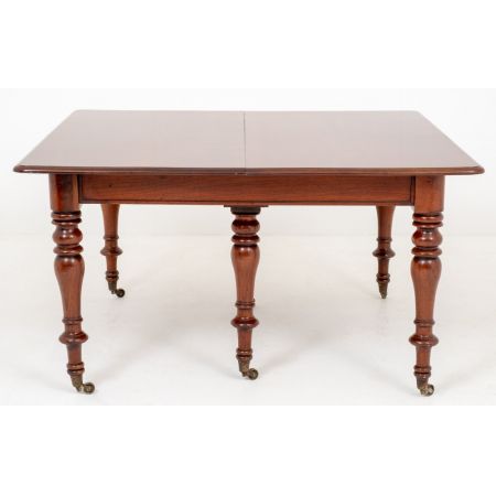 Viktorianischer antiker Mahagoni Esstisch englisch ca 1850