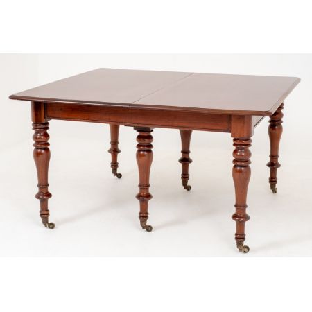 Viktorianischer antiker Mahagoni Esstisch englisch ca 1850