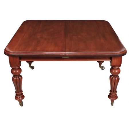 Antiker viktorianischer Mahagoni Esstisch englisch ca 1840