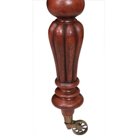 Antiker viktorianischer Mahagoni Esstisch englisch ca 1840