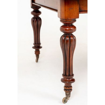 Viktorianischer antiker Mahagoni Esstisch englisch ca 1850