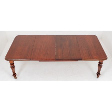 Viktorianischer antiker Mahagoni Esstisch englisch ca 1850