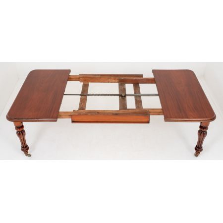 Viktorianischer antiker Mahagoni Esstisch englisch ca 1850