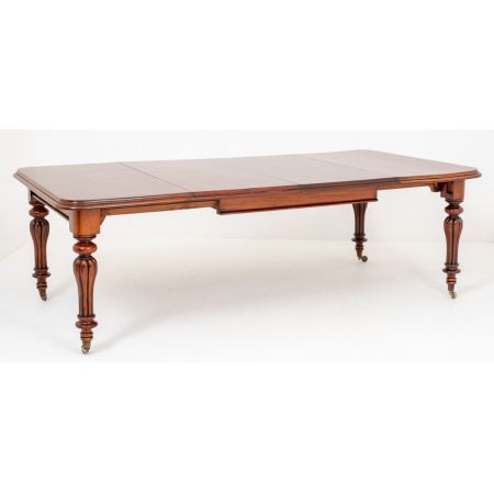 Viktorianischer antiker Mahagoni Esstisch englisch ca 1850