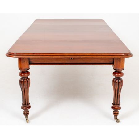 Viktorianischer antiker Mahagoni Esstisch englisch ca 1850