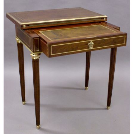 Antiker französischer Kartentisch Spieltisch ca 1860