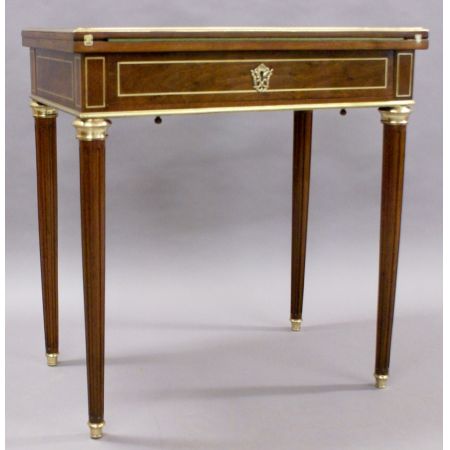 Antiker französischer Kartentisch Spieltisch ca 1860