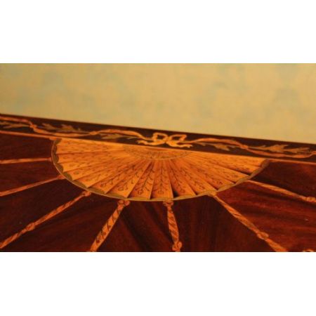 Viktorianischer antiker Mahagoni Kartentisch britisch ca 1890