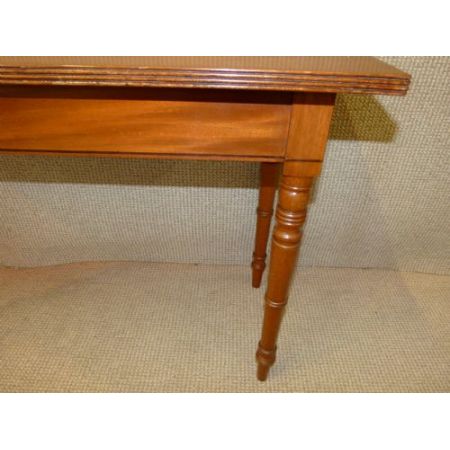 Antiker britischer Mahagoni Beistelltisch ca 1880