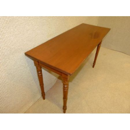 Antiker britischer Mahagoni Beistelltisch ca 1880