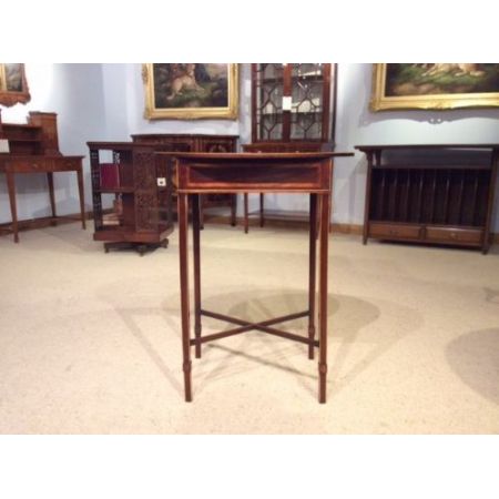 Antiker georgianischer Mahagoni Beistelltisch britisch ca 1800