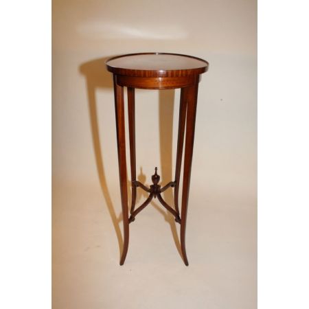 Antiker original britischer Beistelltisch Satinholz ca 1870