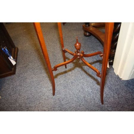 Antiker original britischer Beistelltisch Satinholz ca 1870