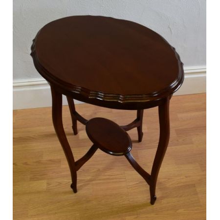 Antiker Nussbaum Beistelltisch original englisch ca 1900