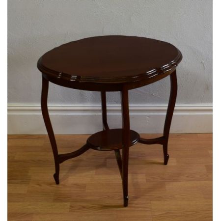 Antiker Nussbaum Beistelltisch original englisch ca 1900