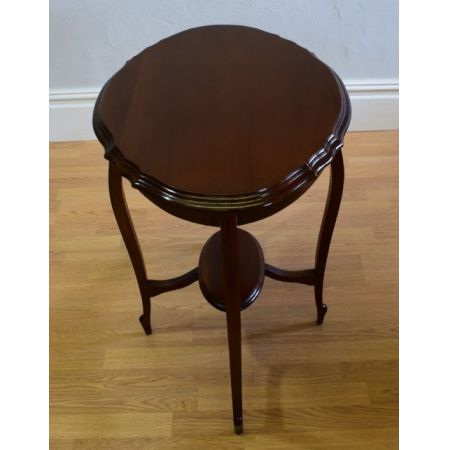 Antiker Nussbaum Beistelltisch original englisch ca 1900