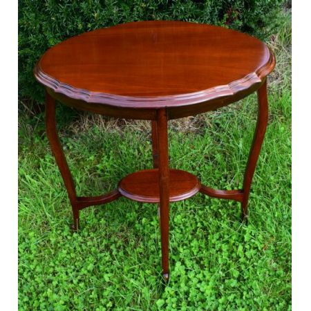 Antiker Nussbaum Beistelltisch original englisch ca 1900