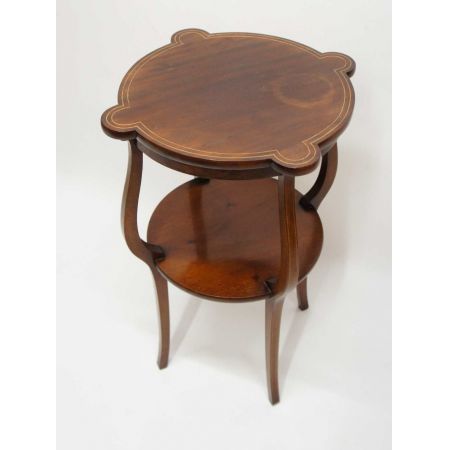 Edwardianischer original antiker Beistelltisch Mahagoni ca 1890