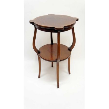 Edwardianischer original antiker Beistelltisch Mahagoni ca 1890