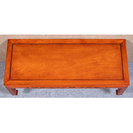 Chinesischer Antiker Hartholz Kleintisch Couchtisch ca. 1920