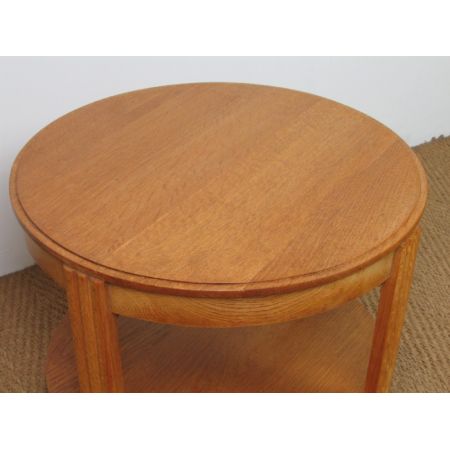 Art Deco Eichen Kaffeetisch Beistelltisch antik englisch ca 1930