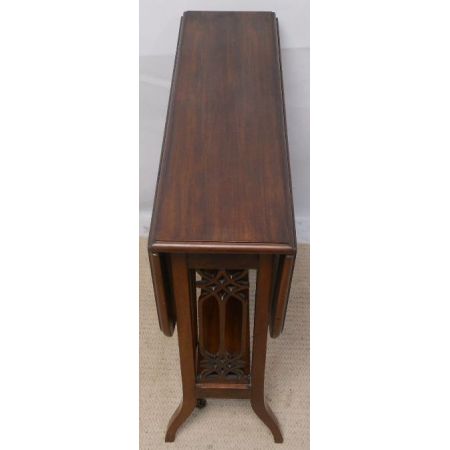 Edwardianischer antiker Mahagoni Sofatisch Kaffeetisch englisch ca 1900