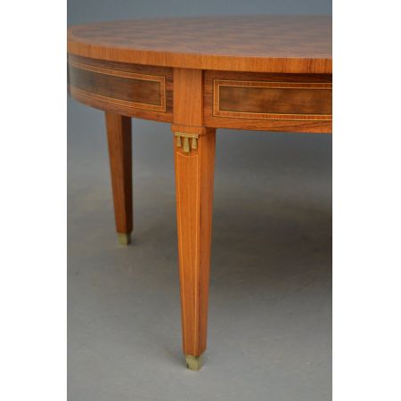 Antiker englischer Mahagoni Sofatisch Palisander Kaffeetisch 1930