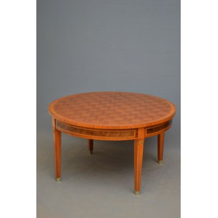 Antiker englischer Mahagoni Sofatisch Palisander Kaffeetisch 1930