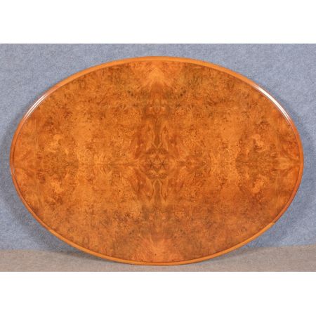 Viktorianischer Nussbaum Sofatisch Couchtisch antik ca 1870