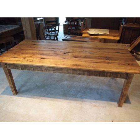 Edwardianischer Landhaus Esstisch Küchentisch Eiche antik ca 1900