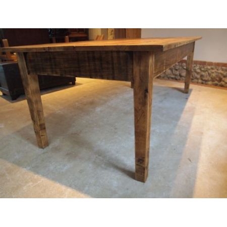 Edwardianischer Landhaus Esstisch Küchentisch Eiche antik ca 1900