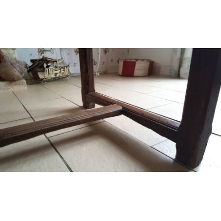 Französischer Landhaus Esstisch Massivholz Küchentisch antik ca 1910