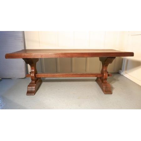 Französischer Landhaus Esstisch Küchentisch Eiche antik ca 1900