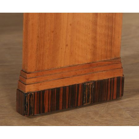 Art Deco Nussbaum Coromandelholz Beistelltisch antik englisch ca 1930