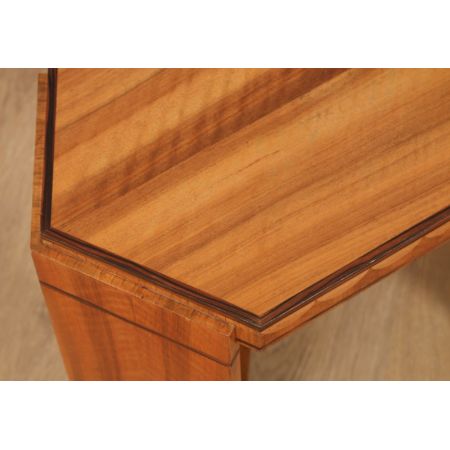 Art Deco Nussbaum Coromandelholz Beistelltisch antik englisch ca 1930