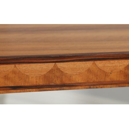 Art Deco Nussbaum Coromandelholz Beistelltisch antik englisch ca 1930