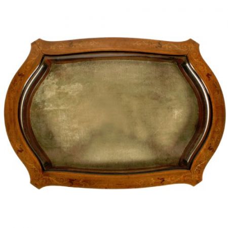 Edwardianischer Bijouterie Beistelltisch Mahagoni antik ca 1900