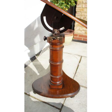 Viktorianischer Mahagoni Nachttisch Beistelltisch antik ca 1850